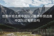 世界杯预选赛中国队，世界杯预选赛中国队还有机会吗