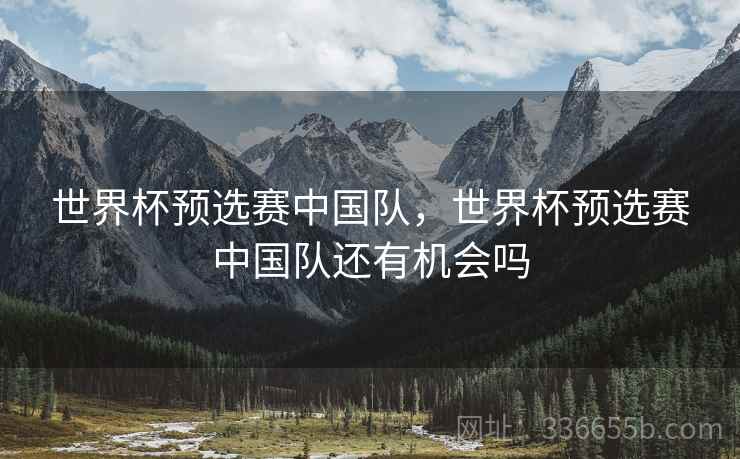 世界杯预选赛中国队，世界杯预选赛中国队还有机会吗