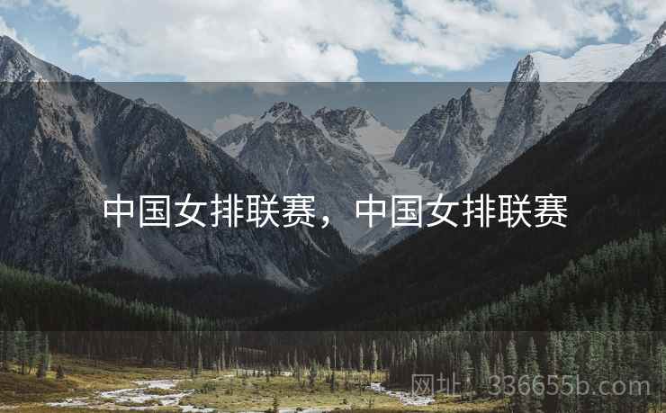 中国女排联赛，中国女排联赛