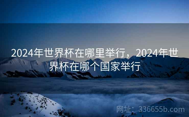 2024年世界杯在哪里举行，2024年世界杯在哪个国家举行