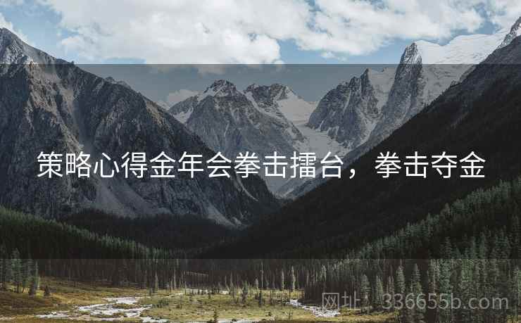 策略心得金年会拳击擂台，拳击夺金