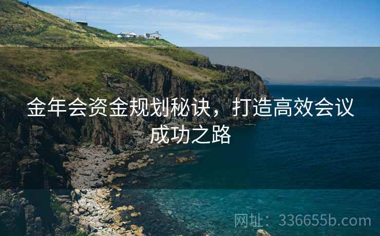 金年会资金规划秘诀，打造高效会议成功之路